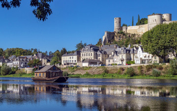 Картинка chinon france города -+панорамы