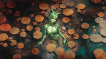 Картинка фэнтези существа нейросети графика нейроарт ai art нейронные сети рисунки нейро искусство