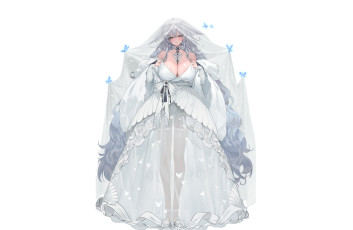 обоя аниме, azur lane, девушка