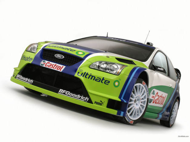 Обои картинки фото ford, focus, rs, world, rally, car, автомобили