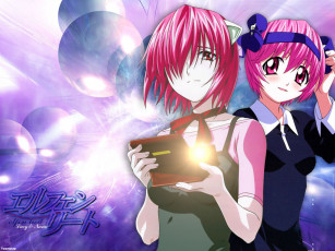 Картинка аниме elfen lied