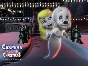 Картинка мультфильмы casper`s haunted christmas