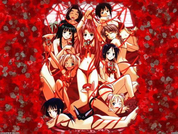 Обои картинки фото аниме, love, hina