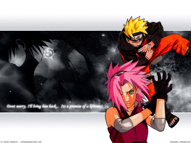 Обои картинки фото аниме, naruto, sakura