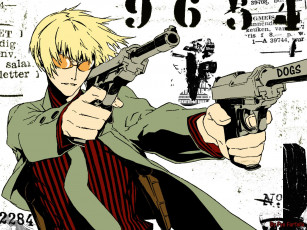 Картинка аниме dogs bullets carnage