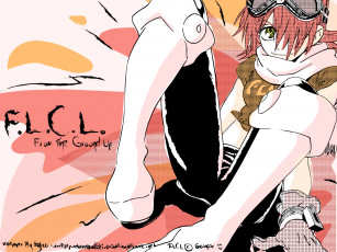 Картинка аниме flcl