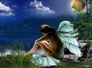 Картинка фэнтези ангелы