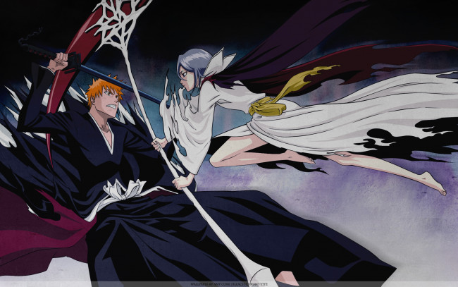 Обои картинки фото аниме, bleach