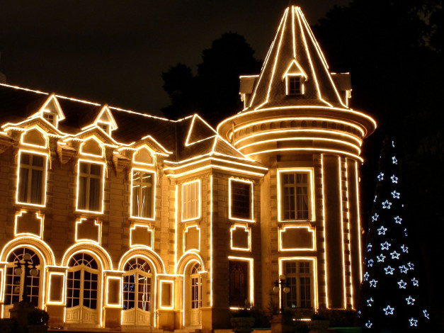 Обои картинки фото праздничные, новогодние, пейзажи