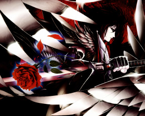 Картинка аниме weapon blood technology