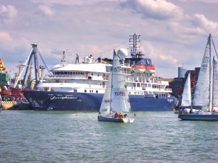 обоя корабли, разные, вместе