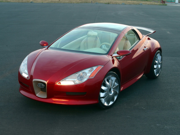 Обои картинки фото kcv, iii, concept, 2003, автомобили, kia