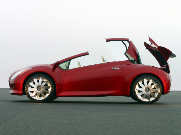 Обои картинки фото kcv, iii, concept, 2003, автомобили, kia