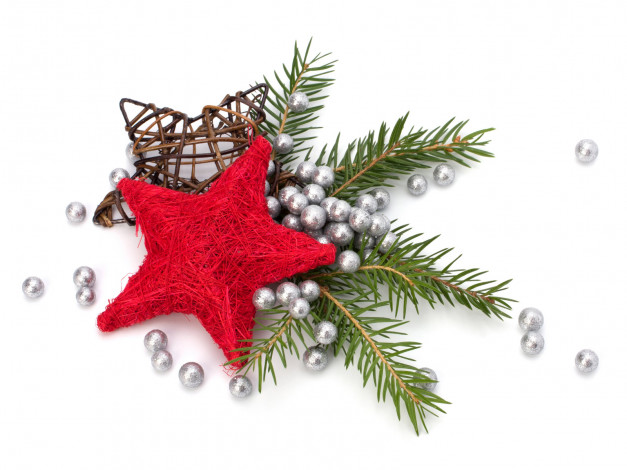 Обои картинки фото праздничные, снежинки, звёздочки