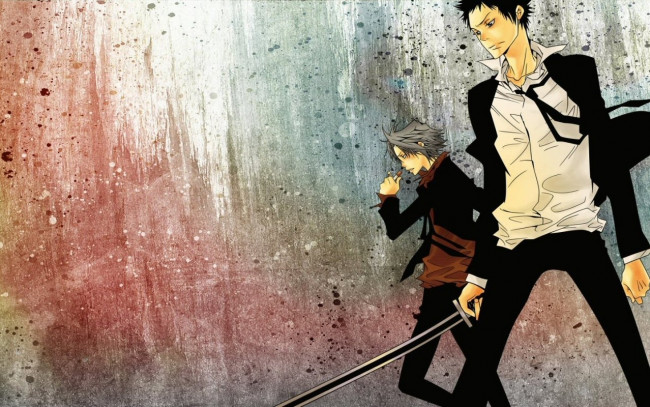 Обои картинки фото аниме, katekyo, hitman, reborn