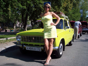 Картинка автомобили авто девушками автомобиль девушка