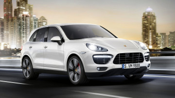 Картинка porsche cayenne автомобили автомобиль стиль мощь скорость