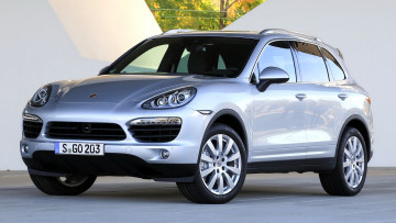Картинка porsche cayenne автомобили мощь скорость стиль автомобиль