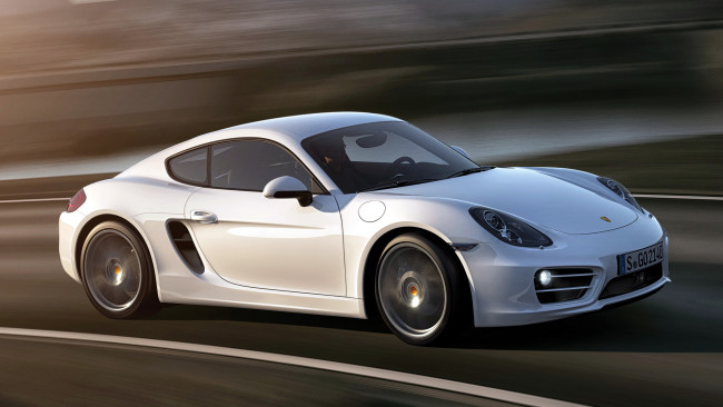Обои картинки фото porsche, cayman, автомобили, автомобиль, стиль, мощь, скорость
