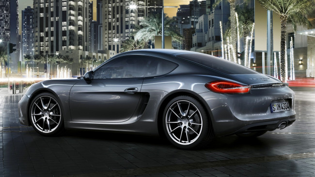 Обои картинки фото porsche, cayman, автомобили, скорость, автомобиль, мощь, стиль