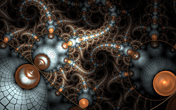 Картинка 3д+графика fractal+ фракталы узор цвета фон
