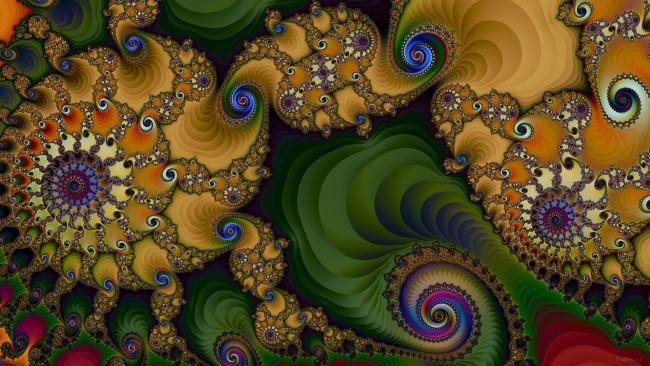 Обои картинки фото 3д графика, фракталы , fractal, цвета, фон, узор
