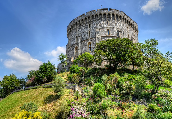 Обои картинки фото города, - дворцы,  замки,  крепости, башня, крепость, пригорок