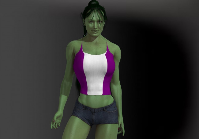 Обои картинки фото 3д графика, существа , creatures, халки, взгляд, фон, улыбка