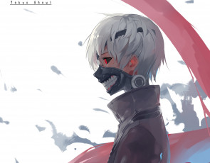 Картинка аниме tokyo+ghoul токийский гуль арт канеки