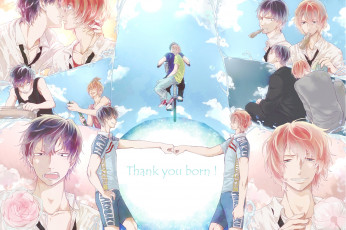 Картинка аниме yowamushi+pedal парни