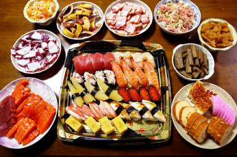 Картинка еда разное ассорти