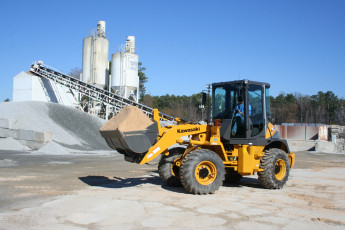 обоя техника, фронтальные погрузчики, kawasaki