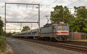 Картинка техника электровозы локомотив рельсы состав