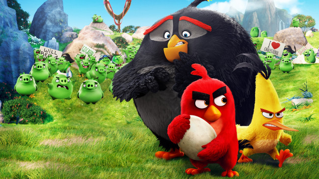 Обои картинки фото the angry birds movie, мультфильмы, персонажи