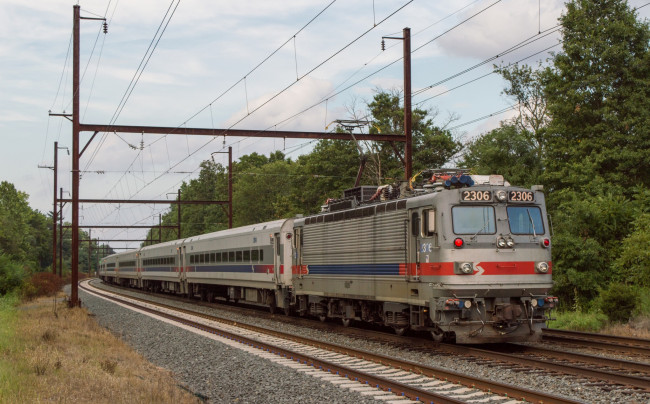 Обои картинки фото техника, электровозы, локомотив, рельсы, состав