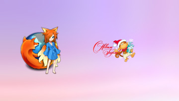 Картинка компьютеры mozilla+firefox фон логотип