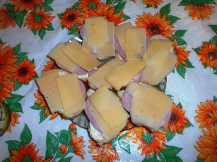 Картинка еда бутерброды +гамбургеры +канапе сыр хлеб колбаса