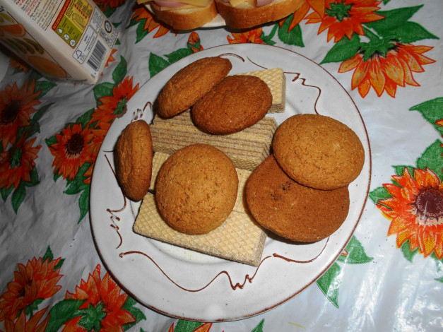 Обои картинки фото еда, пирожные,  кексы,  печенье, печенье, вафли