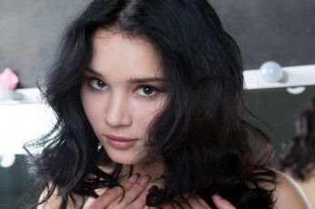 Картинка malena+fendi девушки поза брюнетка malena fendi девушка портрет лицо модель красотка