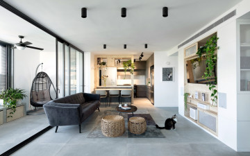 Картинка интерьер столовая кресло диван стол обеденный