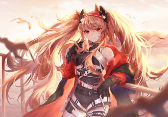 Картинка аниме arknights девушка