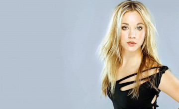 Картинка девушки kaley+cuoco блондинка лицо