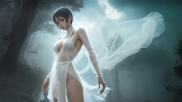 Картинка фэнтези девушки нейросети графика нейроарт ai art нейронные сети рисунки нейро искусство