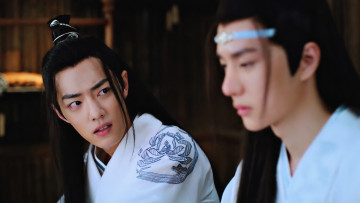 Картинка кино+фильмы the+untamed лань ванцзи вэй усянь разговор