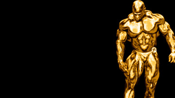 обоя разное, рельефы,  статуи,  музейные экспонаты, бодибилдер, бодибилдинг, черный, ронни, коулман, мужчины, спортсмен