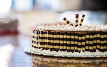 обоя еда, торты, крем, торт, трубочки