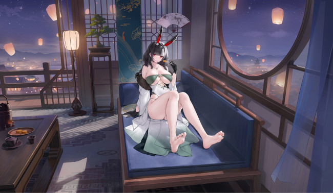 Обои картинки фото аниме, arknights, девушка