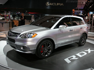 Картинка acura rdx автомобили выставки уличные фото