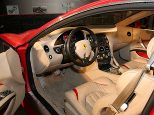Картинка ferrari автомобили интерьеры