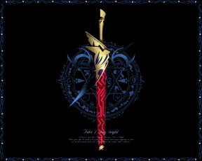Картинка аниме fate stay night